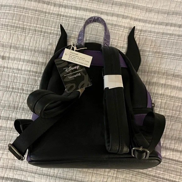 NWT Loungefly Disney Villain Maleficent Backpack - Picture 3 of 4